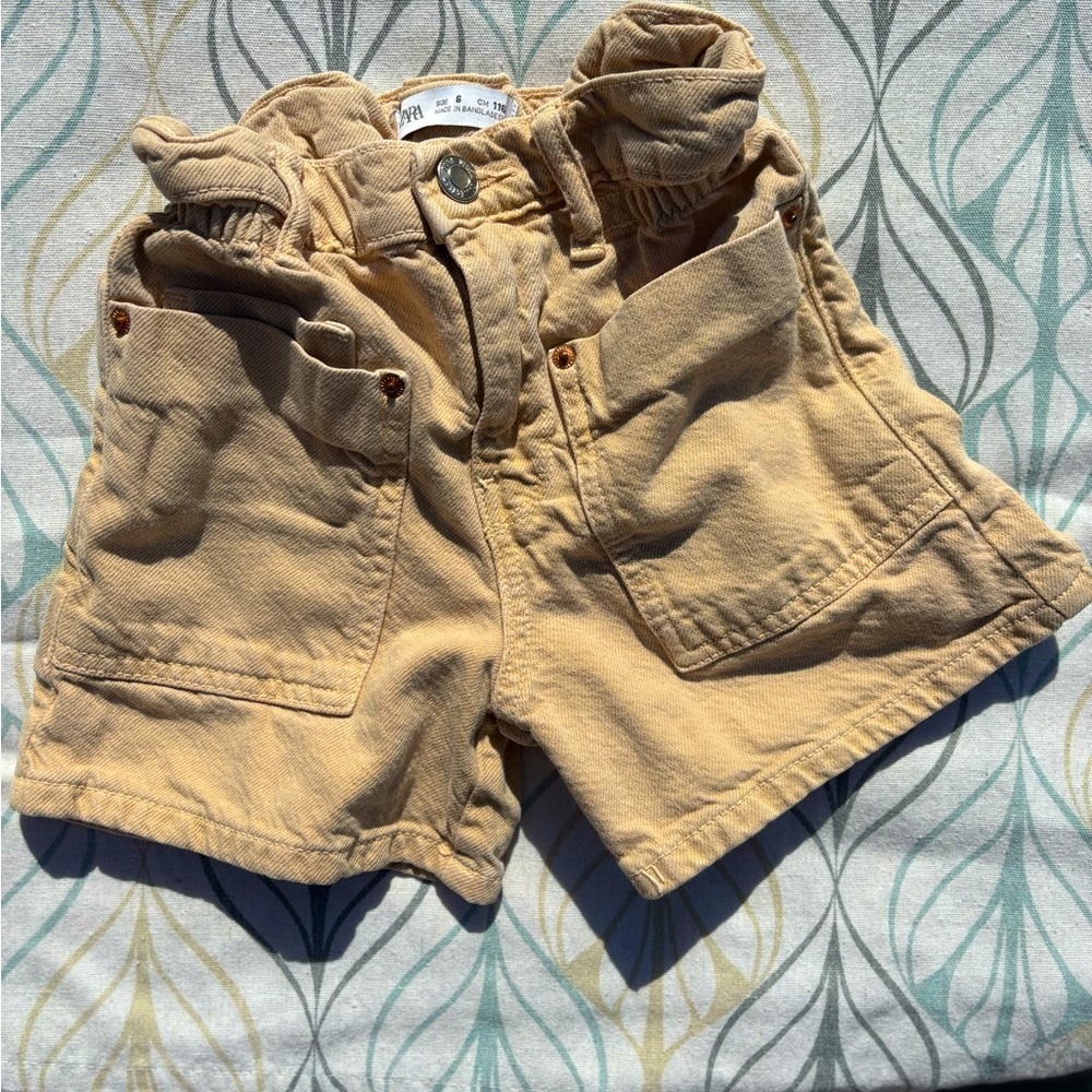 Zara kids paper bag  shorts